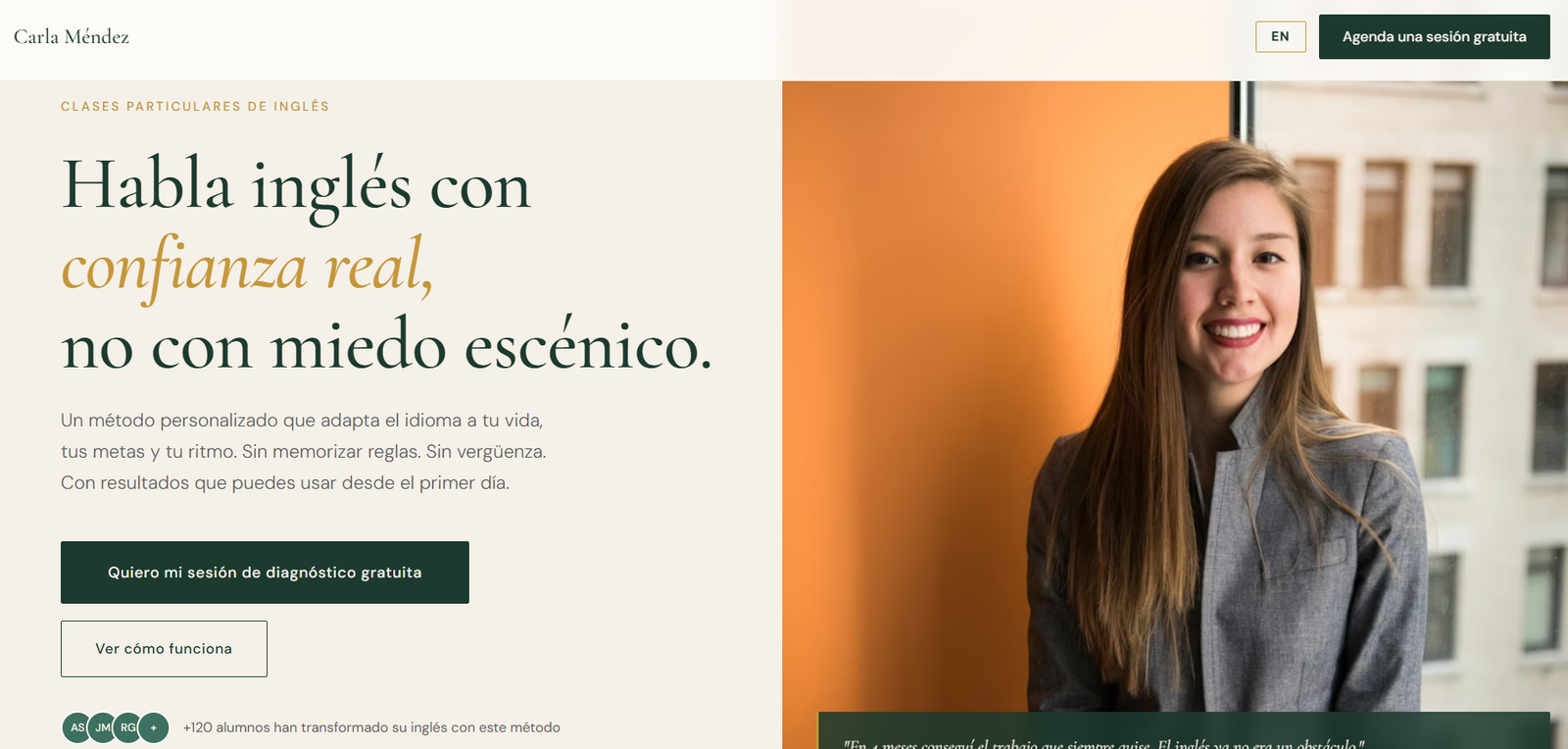 Aprende Inglés hero