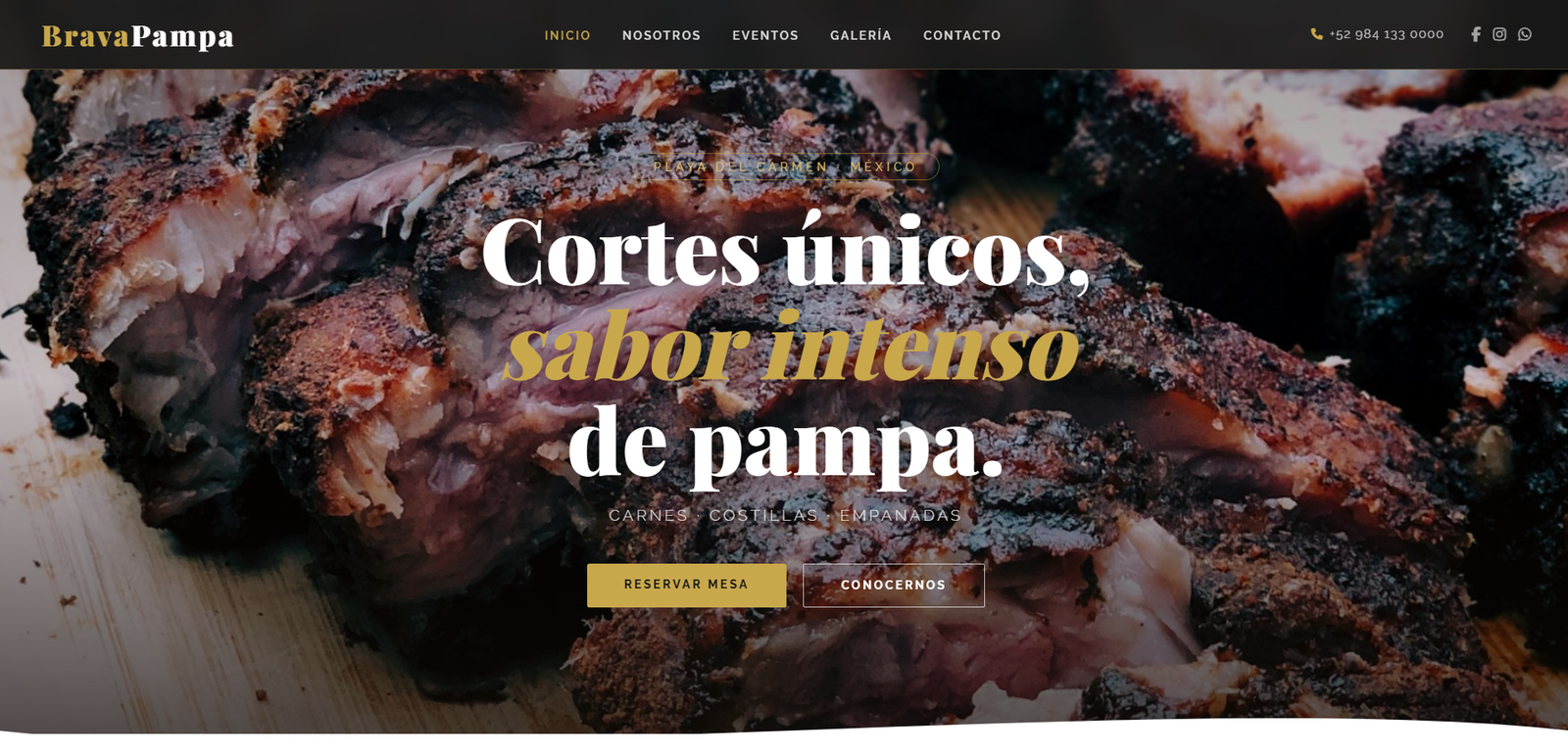 Brava Pampa hero